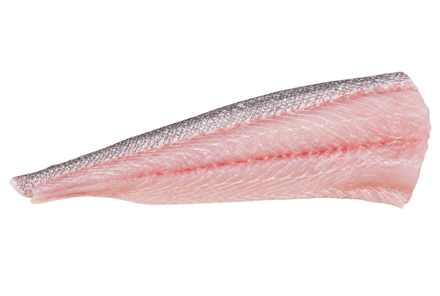 Filé de corvina com os cortes